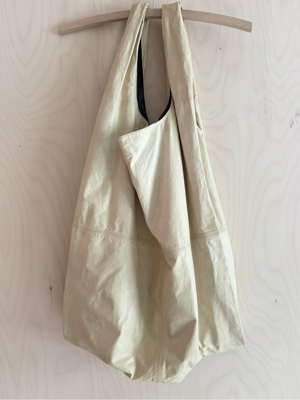 Alexander Wang Pale Cream Leather Tote